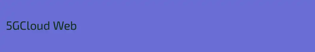 5GCloud Web
